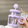 Taza Nueva para Remover Taza de Plástico Oficina Separación de Té y Agua Nuevo Café Resistente a Altas Temperaturas Remover Té con Popote
