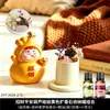Linda piedra difusora de aroma sin llama con forma de calabaza, aceite esencial, adorno de escritorio para dormitorio, hogar, decoración creativa de nicho de alta gama