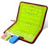 Quadro tático de basquete de futebol Quadro de treinador colorido Quadro de ensino Quadro de exercícios táticos Tabuleiro tático de meia quadra Magnético