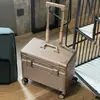 Maleta de Aleación de Aluminio y Magnesio Rueda Universal Maleta para Hombre Maleta de Cabina para Mujer Maleta para Dron de Fotografía Maleta