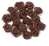 Suministro Directo de Fábrica Cinta de Satén de 2 cm Flores en Capullo de Rosa Florcitas Decorativas de Cinta Accesorios para Ropa Infantil DIY Accesorios para Ropa