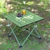 Silla de Camping Plegable Portátil para Exterior al por Mayor Mesa Enrollable Tipo Huevo Juego de Mesa y Silla Plegable para Viaje Picnic