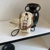Bolsa para botella de agua Dopamina, bolso cruzado de ocio al aire libre para commuting, bolsa para auriculares y teléfono, monedero portátil para estudiantes