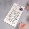 Celebridade da Internet Estrela do Mar Sereia Pentagrama Gota d'Água Meteoro Olho de Cavalo Maquiagem Diamante Prateado Lágrima Facial Pinta DIY Maquiagem Brilho Decorações de Diamante
