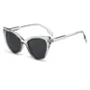 Óculos de Sol Retrô Novos em Formato de Gato 2026 Tendência Unisex Óculos de Sol para Influenciadores Óculos de Sol com Proteção Solar Fashion