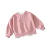 Ropa de Otoño para Niños Sudadera 026 Nuevo Estilo Coreano Capa Base para Niños Ropa Exterior Superior Camiseta Elegante de Moda para Niños Pequeños