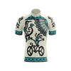 Conjunto de ciclismo HuoAXiao, amarillo de secado rápido transpirable conjunto de ciclismo de carretera, maillot y culote