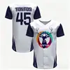Uniformes Escolares para Clubes de Empresas Transfronterizas, Uniformes de Béisbol, Uniformes de Sóftbol, Hechos a Medida, Secado Rápido, Transpirables, Que Absorben la Humedad