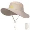 Sombrero de Vaquero Occidental para Hombres y Mujeres, Sombrero de Pescador Impermeable de Secado Rápido para Senderismo y Acampada al Aire Libre en Verano, Sombrero de Protección Solar Estilo Japonés