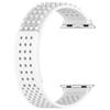 Compatible con Apple Watch 1-10.ª generación Ultra/SE, correa de silicona transpirable.