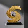 Arte Creativo Dinero Rodando en Adornos Decorativos Corre en el Tiempo Gabinete de Vino Sala de Estar Mueble de TV Entrada Oficina Alto Nivel