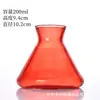 En stock Nueva Botella Transparente de Aromaterapia con Boca de Embudo Botella de Incienso de Vidrio de Colores para Sala de Estar del Hogar Botella de Fragancia con Varilla de Ratán sin Fuego