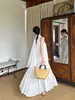 Vestido Solto Cor Sólida Etéreo Estilo Resort LS Guangzhou Shisanhang 2026 Novo Estilo Verão Vestido 23286#