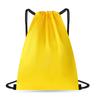 Bolsa de basquete com bolso para impressão Logo Clube de Treinamento Maratona Esportes Armazenamento Mochila com cordão