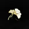Broche Nuevo de Pedrería y Perlas Moda para Mujer Pin de Temperamento Elegante Accesorios de Ramillete