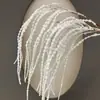 Flores Colgantes de Espuma, Flores Artificiales para Decoración de Salón de Bodas, Flores Falsas Colgantes, Flores de Cola Larga para Colgar en la Pared de Bodas