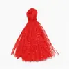 Hilo de algodón para coser de 3 cm, mini borla hecha a mano para colgar, pendientes, collares, pulseras, accesorios para el cabello, venta al por mayor