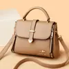 Bolsa Feminina Simples 2026 Nova Moda Bolsa Transversal Versátil Bolsa de Ombro Simples Leve Resistente ao Desgaste Bolsa Feminina Atacado