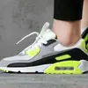 Comercio Exterior Air Max 90 Zapatos Harada Retro Clásico Zapatos con Amortiguación de Aire Malla Transpirable para Hombres y Mujeres Calzado Casual Deportivo para Correr