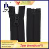 Fabricante Especializado em Zíper de Resina de Ponta Aberta #3 #5 #7 #10 para Jaqueta de Plumas, Casaco, Bagagem, Sapatos, Mala de Alta Densidade