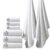 Toallas de mano y toallas de baño de hotel cinco estrellas, gruesas y muy absorbentes, adecuadas para hoteles, casas de huéspedes y salones de belleza; bordado personalizado con opciones de logo disponibles
