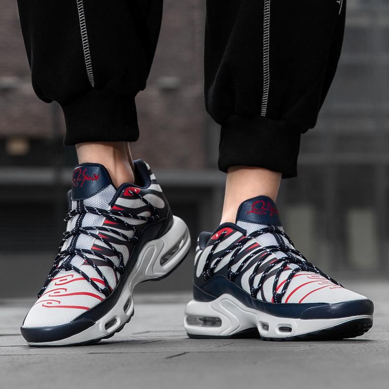 男鞋大码飞织运动鞋透气