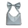 Bolsa Nova Personalizada com Laço Moda Feminina Simples Bolsa de Ombro para Trabalho Estilo Ins Nicho Corrente Bolsa Transversal