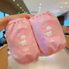 Chaqueta impermeable Kulomi para niños y niñas, de otoño e invierno, antisuciedad, con mangas protectoras para escritura