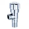 Manguera de entrada de agua para inodoro y llave de ángulo, válvula triangular universal extendida para agua caliente y fría, válvula engrosada
