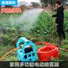 Pulverizador eléctrico agrícola de 12 V, portátil, con carga para desinfección, pulverizador para árboles frutales, bomba de bombeo para lavado de automóviles, bomba doble de alta presión.