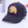 Versão Coreana de Chapéus Infantis Atacado Boné de Beisebol de Cor Sólida Capi Elfo Personalizado Aba Curva Boné de Pico Chapéu de Sol de Verão