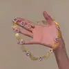 Colar de Borboleta Empilhada com Franjas Estilo Livro Vermelho Pequeno Feminino Princess Escape Luxo Leve Elegante Corrente para Clavícula de Alto Valor