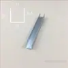 Perfil de Canaleta de Alumínio em U para Bordas, Trilho de Canaleta de Alumínio, Tira de Liga de Alumínio para Fixação de Vidro, Material de Alumínio para Canaleta de Trilho em U