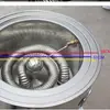 Horno de jaula pequeña eléctrico de gas licuado comercial, horno de vapor con aislamiento térmico eléctrico, máquina de pan al vapor de harina de arroz, bolsa de vapor de gas