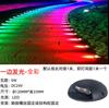 Luz de Trilha Vermelha de Internet à Prova d'Água para Exterior Passarela Colorida Indução de Degrau Embutida Luminosa de Lado Único e Duplo 24V Refletor Tartaruga