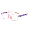 Vendas Diretas da Fábrica Loja Física de Óculos Entrega Armação Infantil de Silicone Macio TR90 Hastes Ajustáveis Armação para Óculos de Miopia