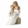 Adornos Decorativos para el Hogar Estatua de Abrazo Madre e Hijo Artesanía de Resina Cálido Regalo de Escritorio Regalo del Día de la Madre