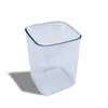 Caja de Almacenamiento de Clasificación Simple para Refrigerador Almacenamiento de Escritorio Frutas Nueces Snacks Almacenamiento Visual Transparente Sub-caja