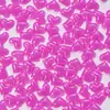 Accesorios para uñas de color sólido translúcidos en forma de corazón de colores mixtos, piezas pequeñas de resina, aretes DIY, pinzas para el cabello, accesorios para uñas postizas al por mayor