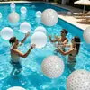 Nueva pelota de playa inflable transfronteriza, pelota de golf simulada de PVC, pelota de juguete para niños, pelota para jugar en la playa y el agua al aire libre