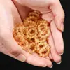 Anel de Corrida de Cristal Natural Pequenas Contas Redondas Anel de Corrida Pulseira DIY Feita à Mão Pulseira Colar Acessórios de Joia Material Atacado