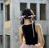 Nuevo Clip de Flor Rosa Seca Chinoiserie para Mujer 2024 Nuevo Clip para el Cabello de Estilo Nacional de Alta Gama Parte Trasera de la Cabeza Clip Grande de Tiburón