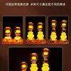 Lámpara de Loto Nueva 2025 Lámpara de Guanyin Buda Salón Budista Buda Colorido Larga Duración Cristal LED Enchufe Lámpara para el Hogar