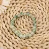 Fabricante de Jingdezhen Serie Estilo Simple Ci Ci Nuan Nuan Pulsera de Cerámica de Origen Pulsera de Perlas de Porcelana de Color Sólido Monocromático Mujer