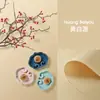 Papel de Fundo Fotográfico Refletivo de Cor Sólida Tradicional Adereços Fotográficos para Joias Cartão de Papel para Fotografia de Produtos Coloridos Fruta Vermelha Pequena