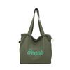 Nova Moda Verão Tendência Bolsa de Nylon Estilo Preguiçoso Bolsa Tote Bolsa de Ombro Feminina para o Trabalho Bolsa de Lona de Grande Capacidade