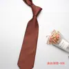 Corbata de negocios jacquard de seda de poliéster para hombre, color sólido, flor, casual, de alta gama, fabricantes, venta al por mayor