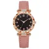 Reloj de Mujer, Estilo Ins, Sencillo y Elegante, Cielo Estrellado, Nicho Estudiantil, Accesorio de Moda Coreano, Reloj para Dama