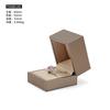 Caja de Anillo Propuesta PU Colgante Collar Conjunto Caja de Almacenamiento Caja de Empaque de Regalo para Joyería Caja de Regalo Suministro Directo de Fábrica