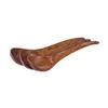 Cuchara retro de caparazón de tortuga de madera hecha a mano Japonesa de mango largo Cuchara de madera cuchara para sopa cuchara creativa fabricantes al por mayor LOGOTIPO grabado